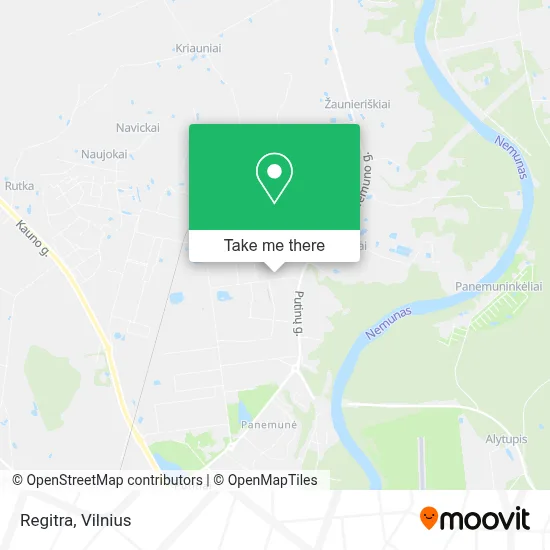 Regitra map