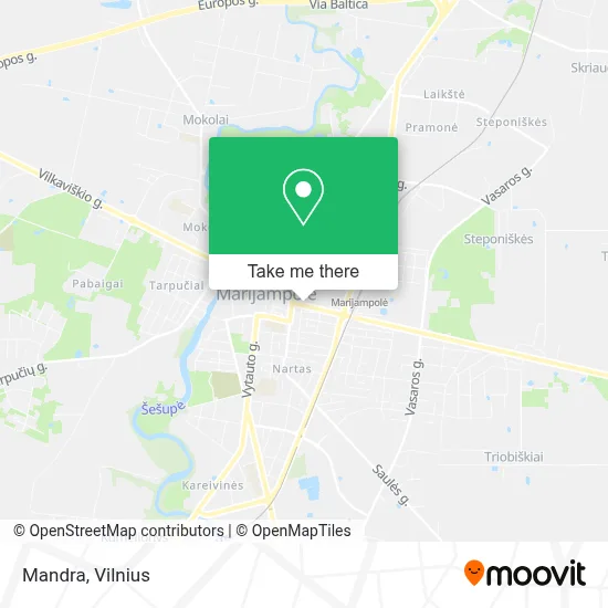 Mandra map