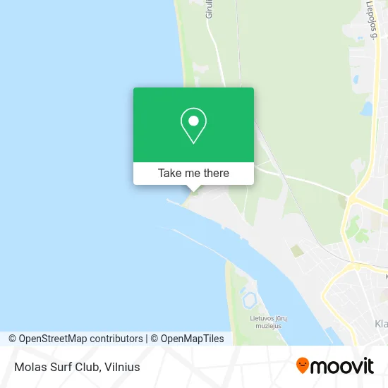 Molas Surf Club map