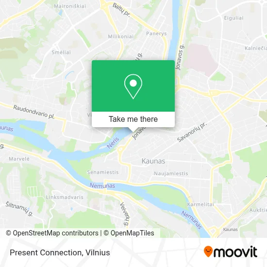 Present Connection map