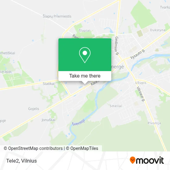 Tele2 map