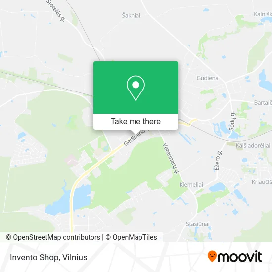 Invento Shop map
