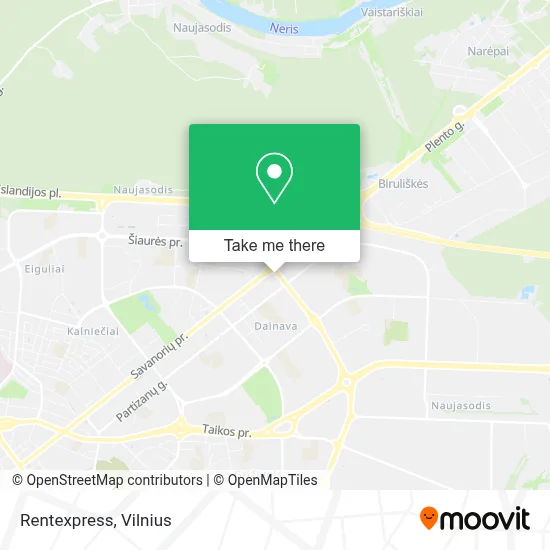 Rentexpress map
