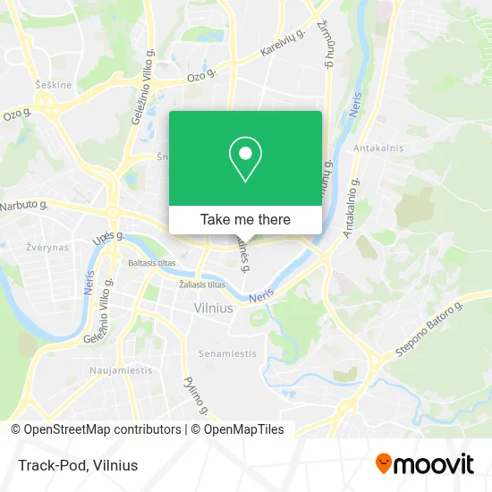 Track-Pod map
