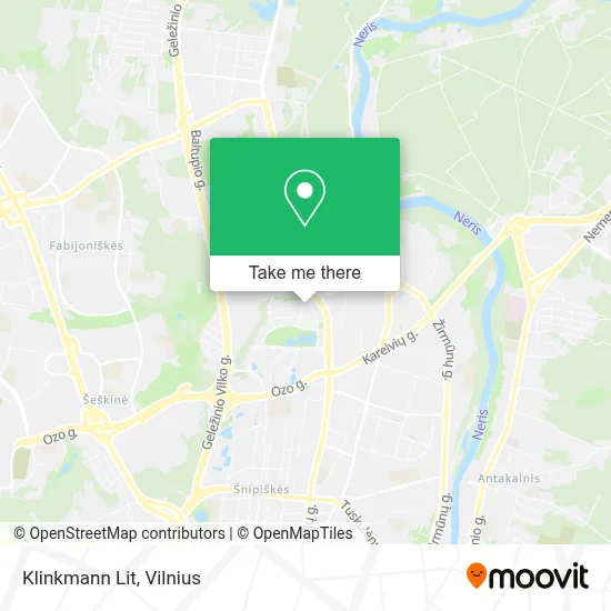 Klinkmann Lit map