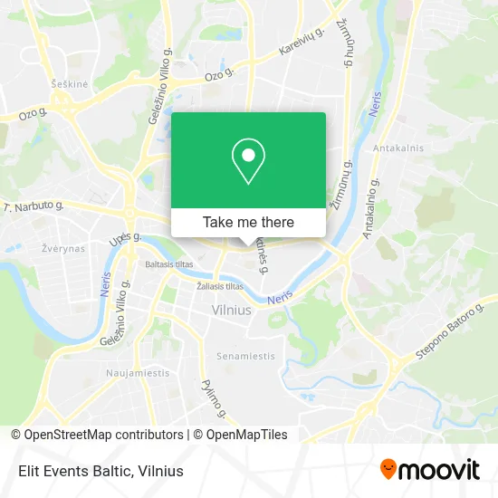 Elit Events Baltic map