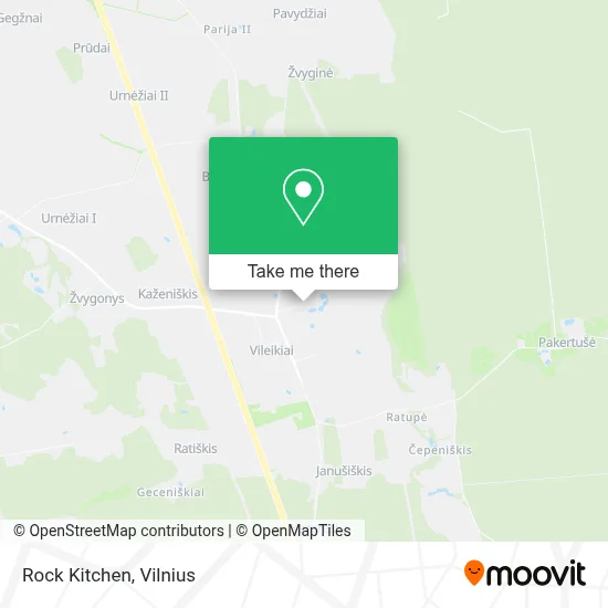 Rock Kitchen map