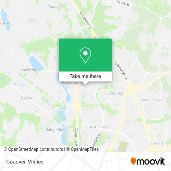 Goadver map
