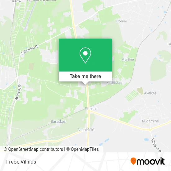 Freor map