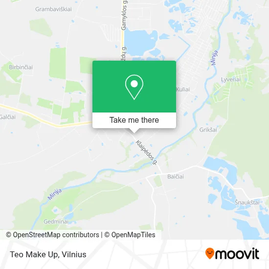 Teo Make Up map
