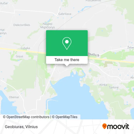Geobiuras map