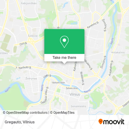 Gregauto map
