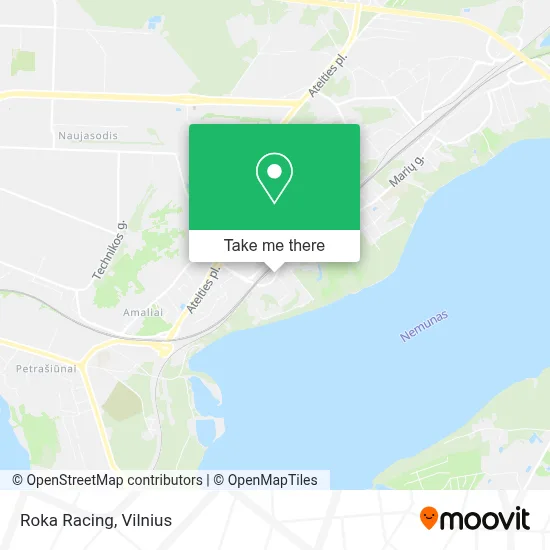 Roka Racing map