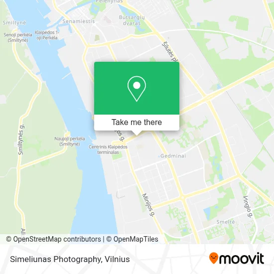 Simeliunas Photography map