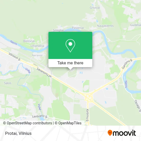 Protai map