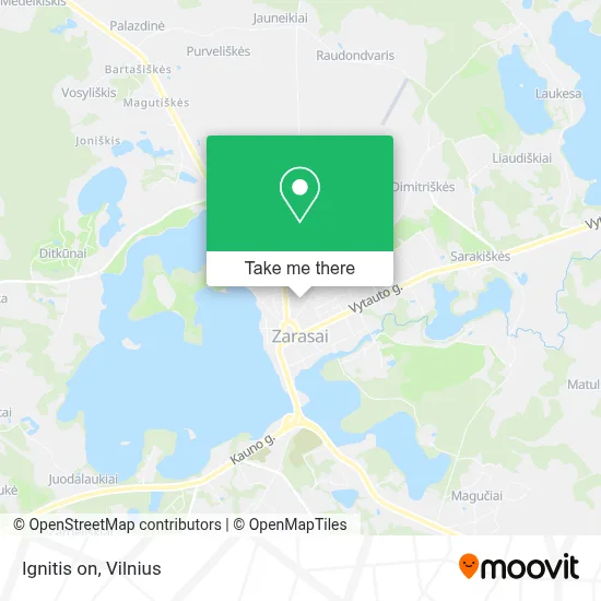 Ignitis on map