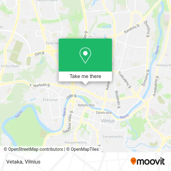 Vetaka map