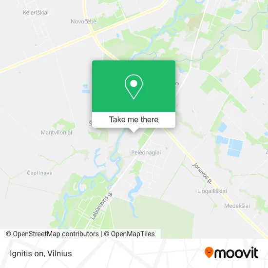 Ignitis on map