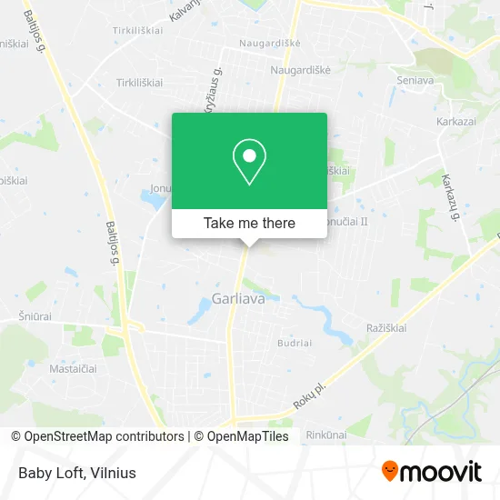 Baby Loft map
