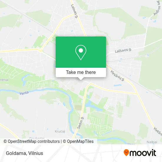 Goldama map