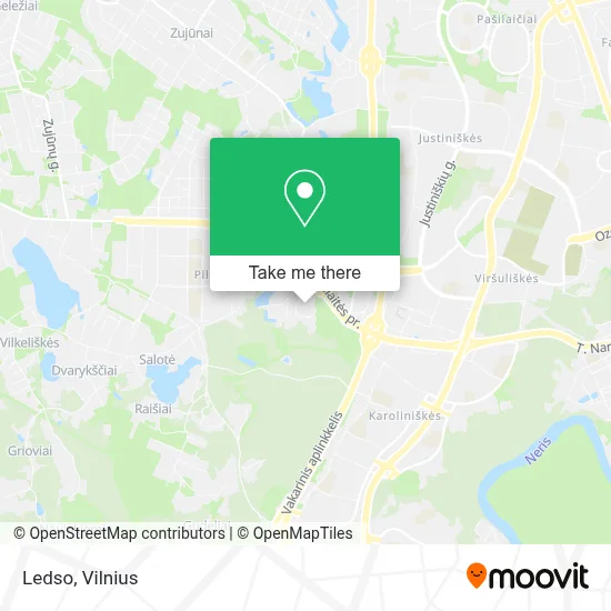 Ledso map
