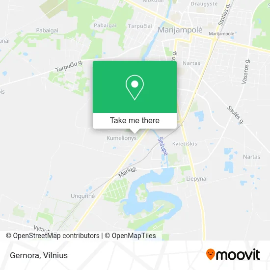 Gernora map