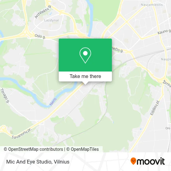 Mic And Eye Studio map