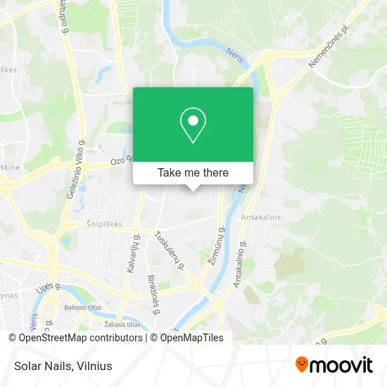 Solar Nails map