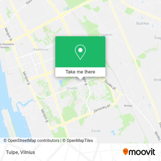 Tulpe map
