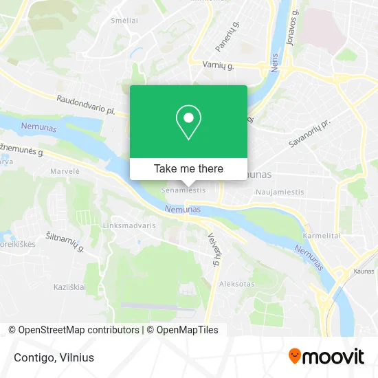 Contigo map