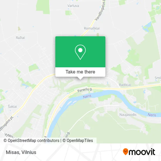 Misas map