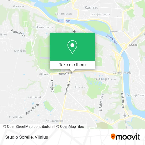 Studio Sorelle map
