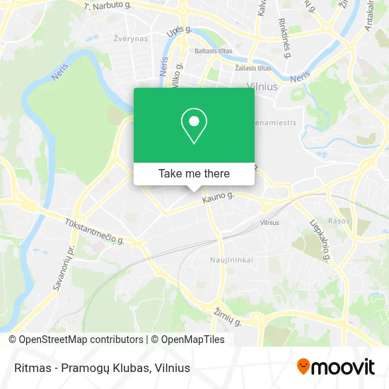 Ritmas - Pramogų Klubas map
