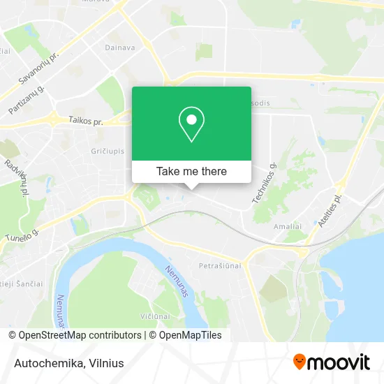 Autochemika map