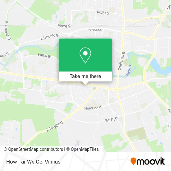 How Far We Go map