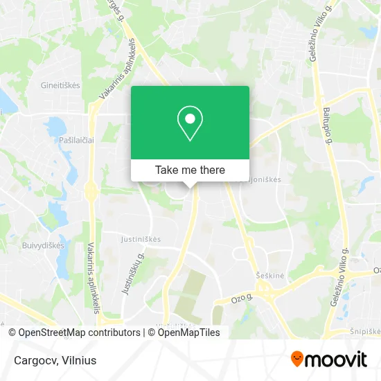 Cargocv map