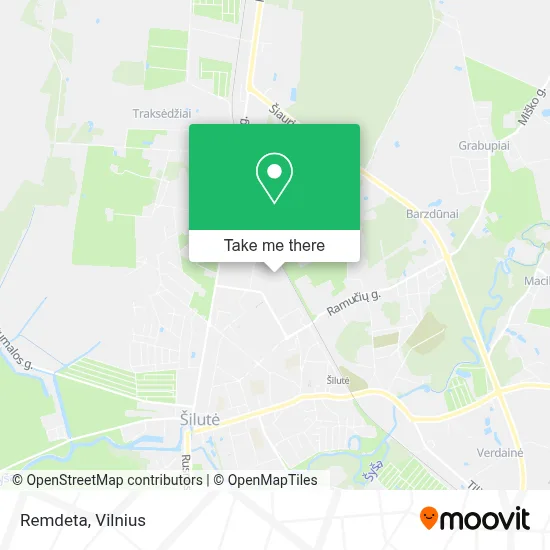 Remdeta map