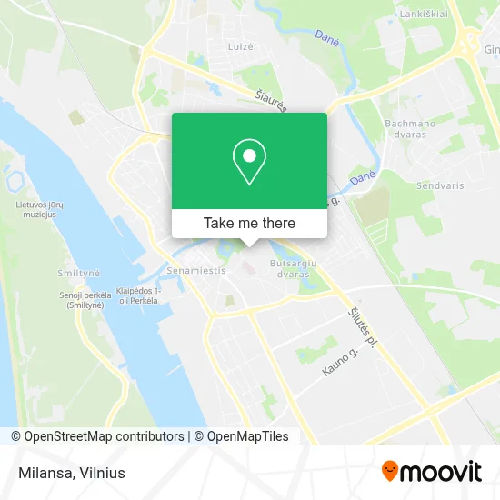 Milansa map