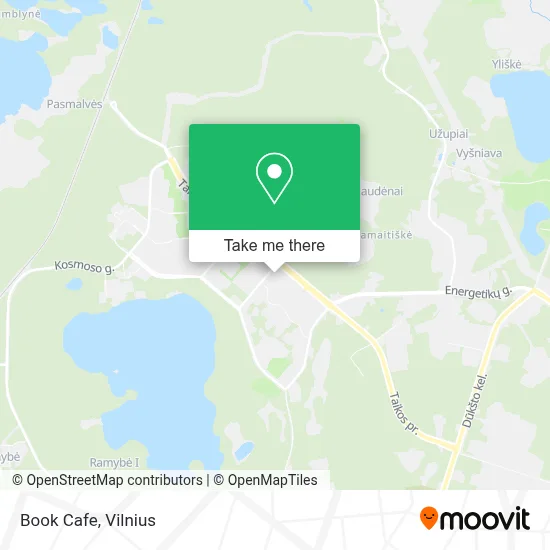 Book Cafe map