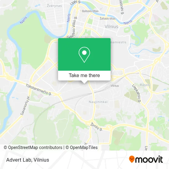 Advert Lab map