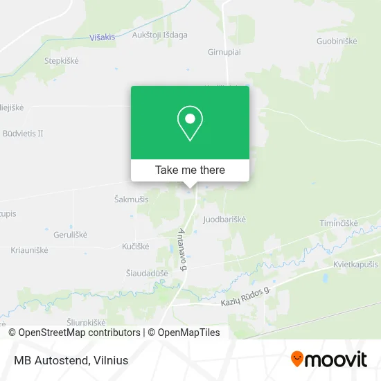 MB Autostend map