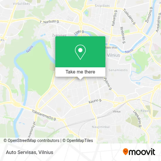 Auto Servisas map