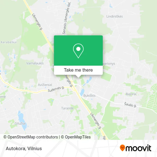 Autokora map