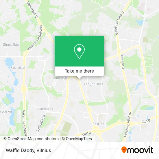Waffle Daddy map