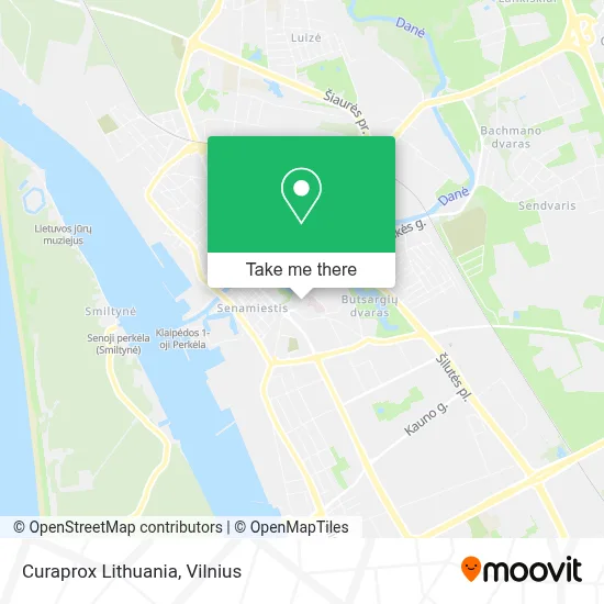 Curaprox Lithuania map