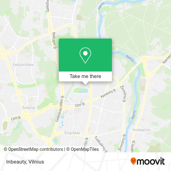 Inbeauty map