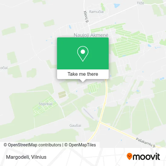 Margodeli map