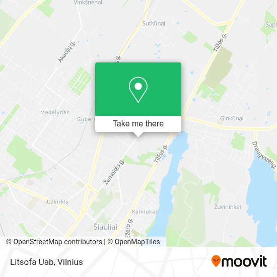 Litsofa Uab map