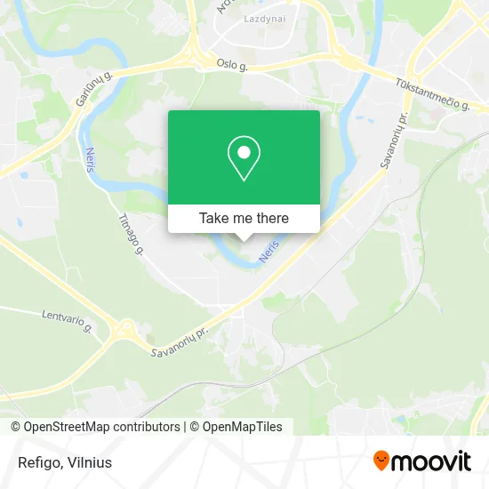 Refigo map