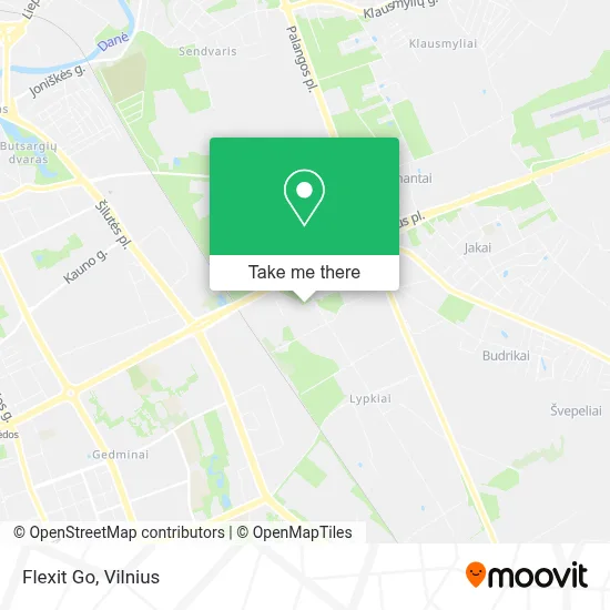 Flexit Go map